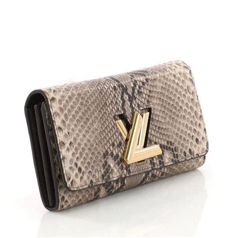 louis vuitton python wallet|authentic Louis Vuitton wallet.